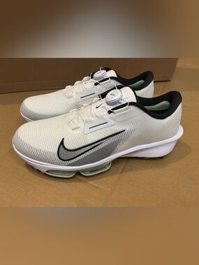 Nike Air Zoom Infinity Tour 2 BOA Golf Shoes White FN6730-100 Mens Sz 11.5 Wide